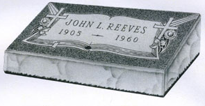 single headstone 