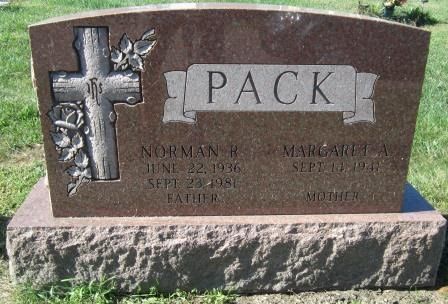 dual headstone