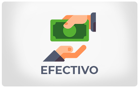 Un icono que muestra una mano pasando un billete verde a otra mano sobre el texto 