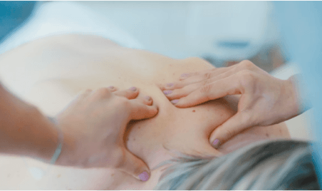 wesley chapel chiropractor. Image A chiropractor adjusting a patient that has TMJ