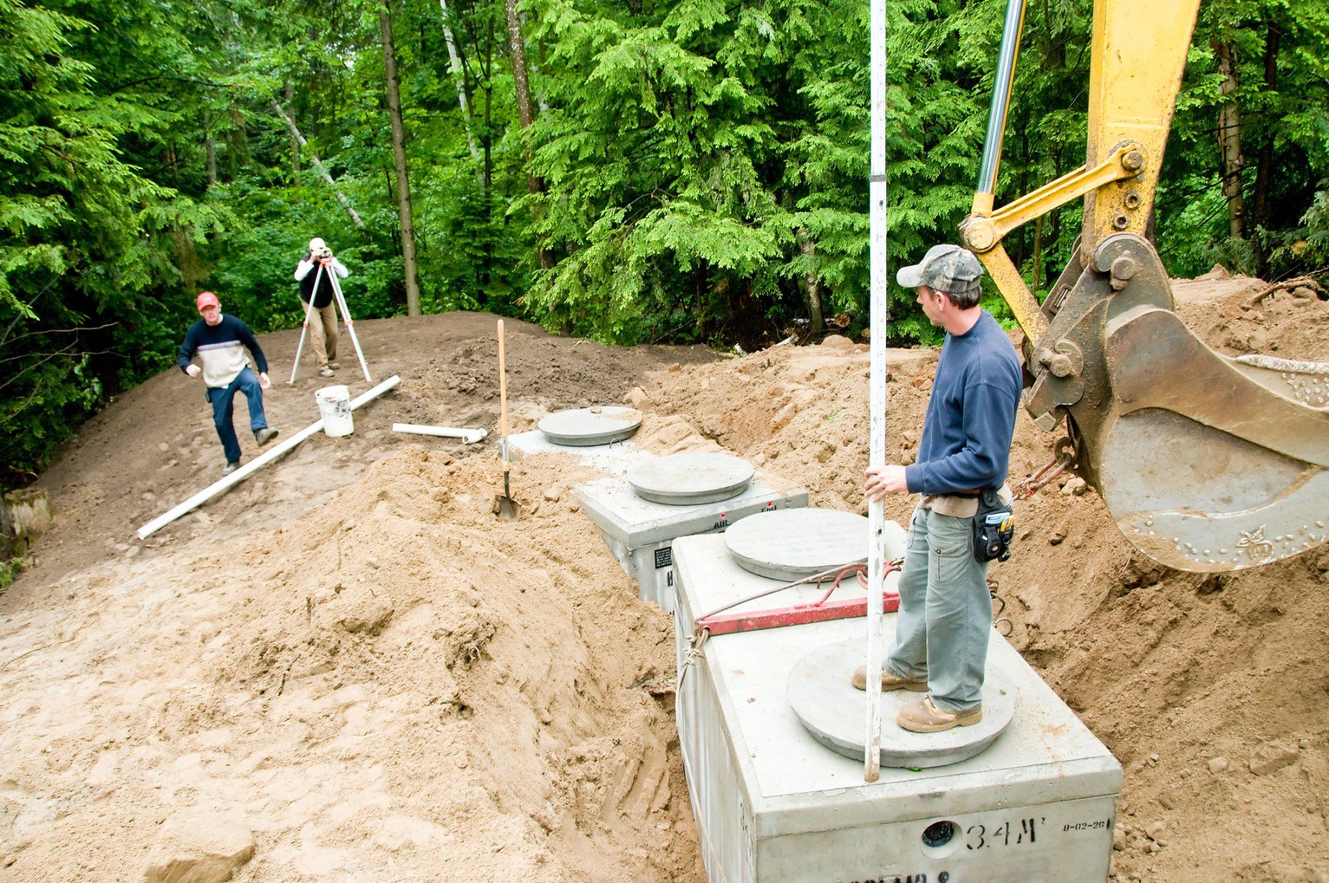 Septic Tank Installation - La Pine, OR - Vic Russell Construction Inc