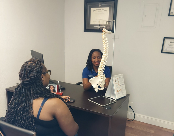 Senior Man Having Chiropractic Treatment — Margate, FL — Light of Life Chiropractic, LLC