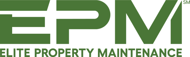Green EPM logo with &ldquo;Elite Property Maintenance&rdquo; text in green and black