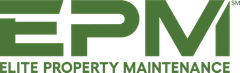 Green EPM logo with “Elite Property Maintenance” text in green and black