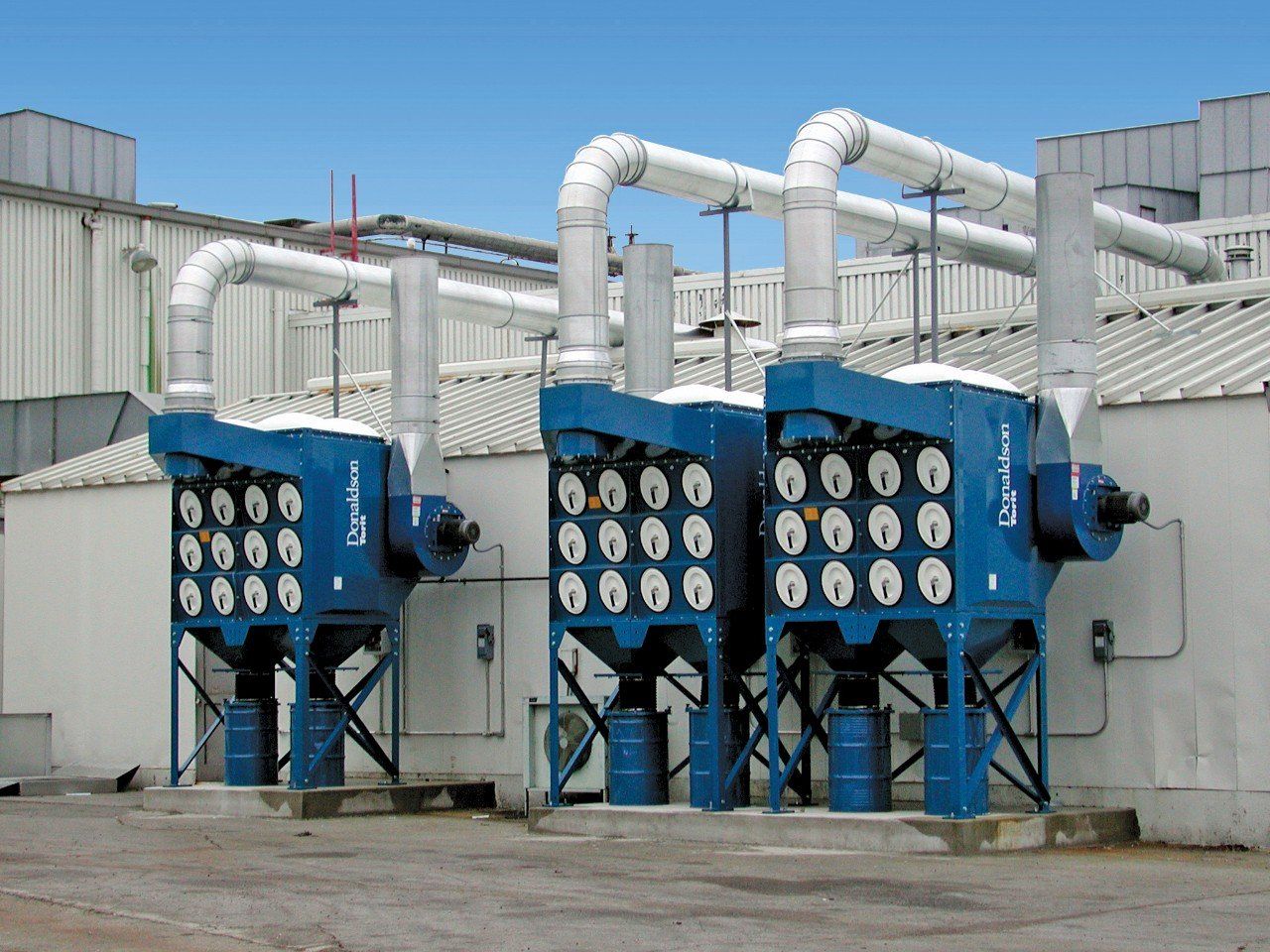 Donaldson duct collection systems