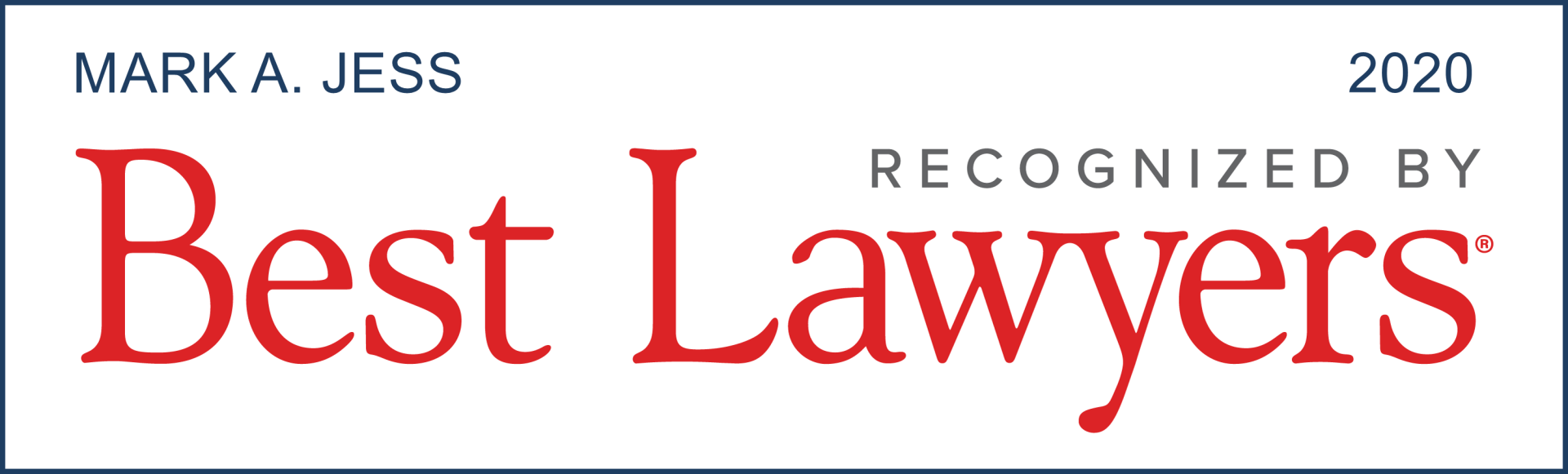 Best Lawyers 2020