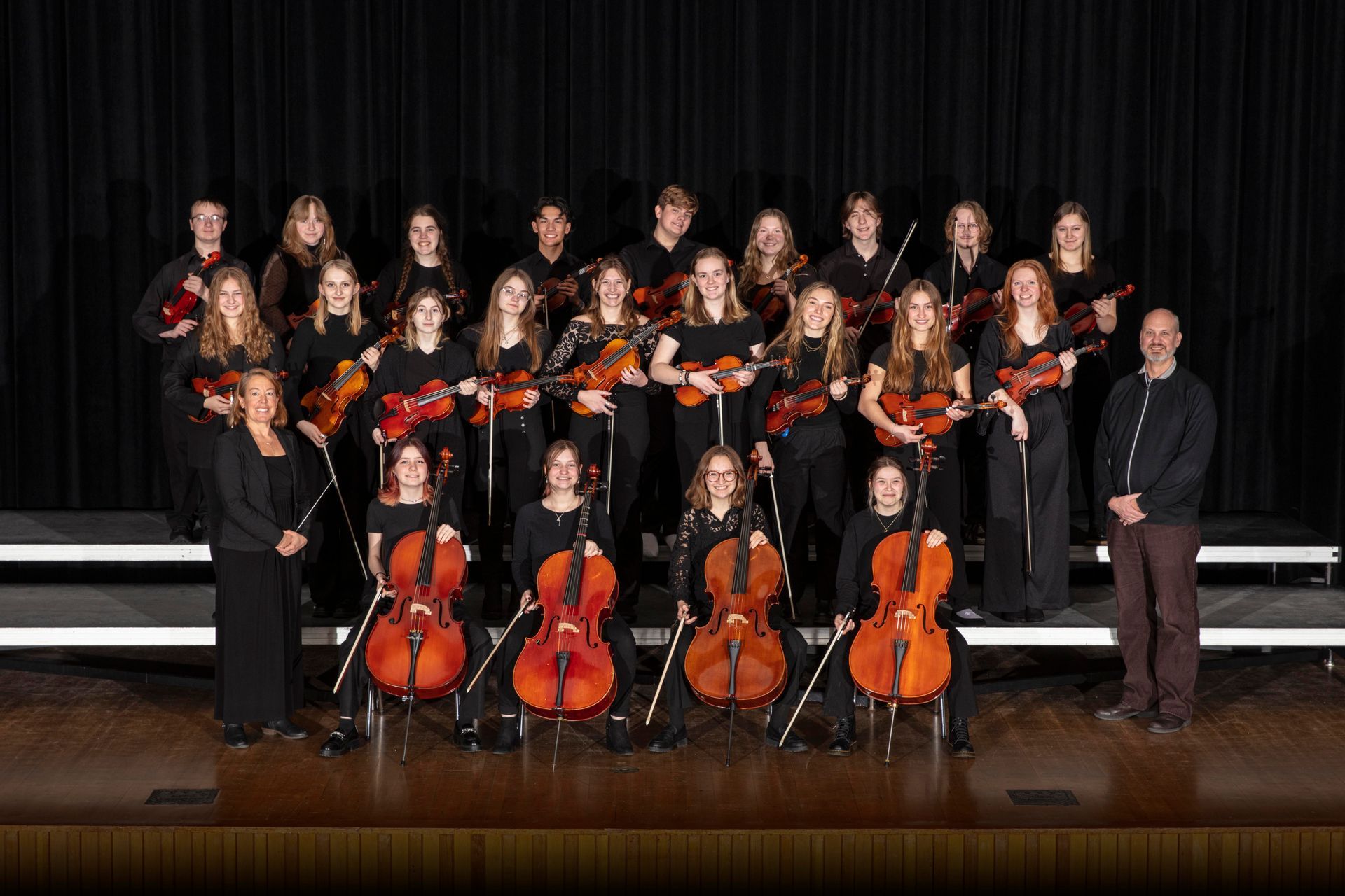 Local orchestra of wind instruments