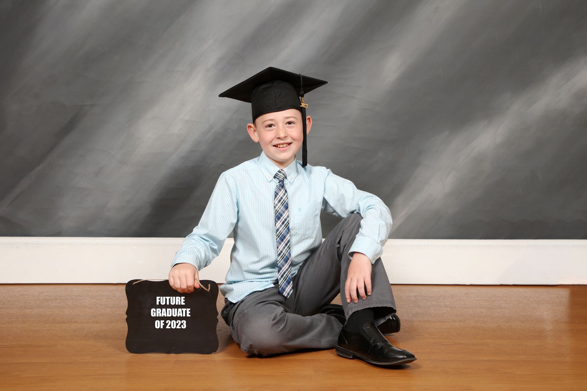 Graduation portrait session