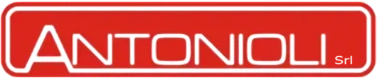 Logo rosso ANTONIOLI srl su sfondo bianco