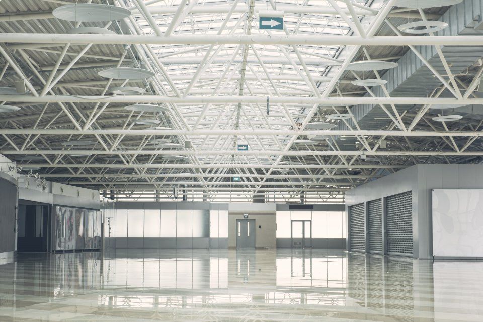 capannone industriale realizzato dall'impresa