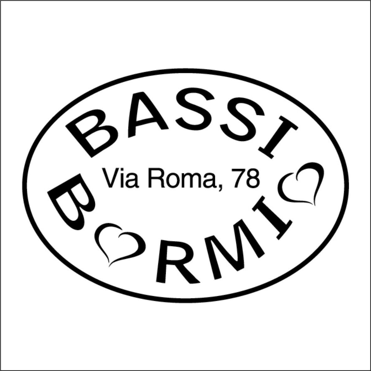 Un logo in bianco e nero per bassi via roma 78