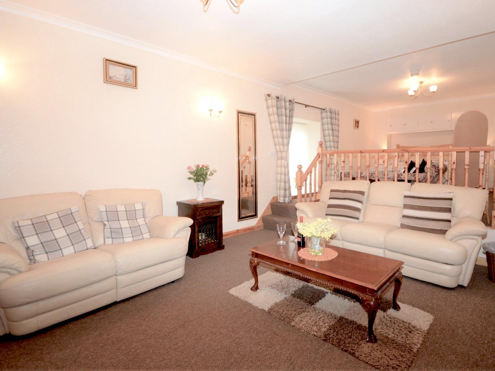 View of living area - Carty Self Catering Holiday Cottage Newton Stewart, Dumfries and Galloway,  Scotland