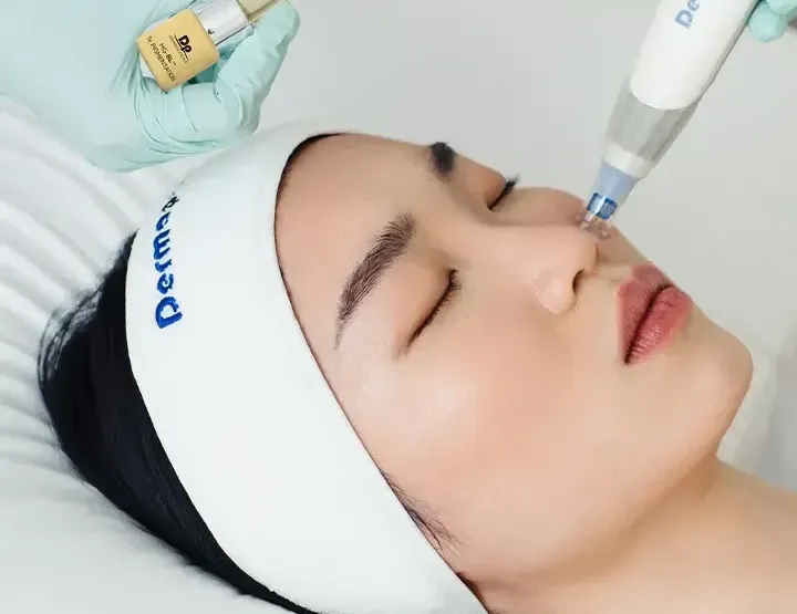 Skin resurfacing being done in London