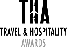 THA Travel & Hospitality Awards logo in black and gray on a white background