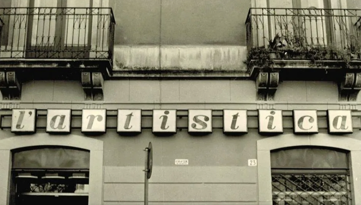 Insegna vintage con la scritta