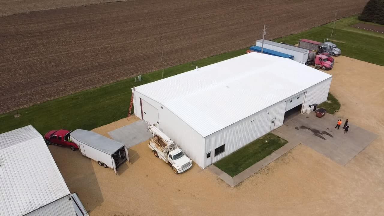 Commercial roof installation in Madison, WI by Premier Roof Solutions