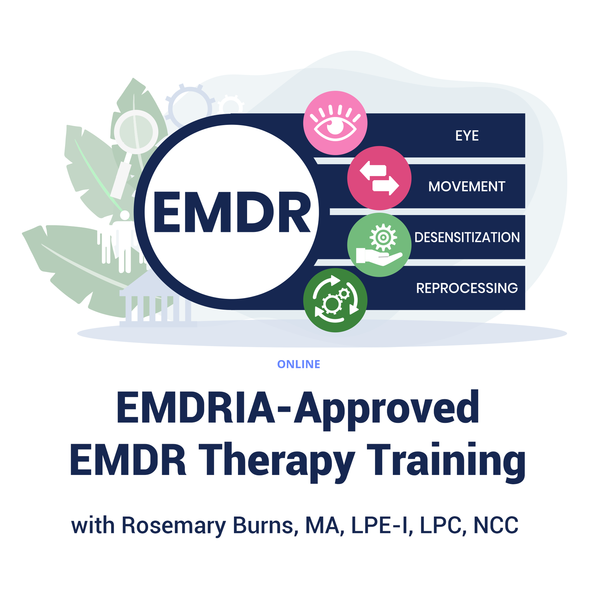 Winter 2026 EMDRIA Approved EMDR Basic Training-ONLINE only