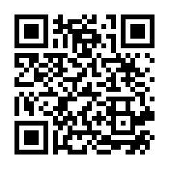 A black and white qr code on a white background.