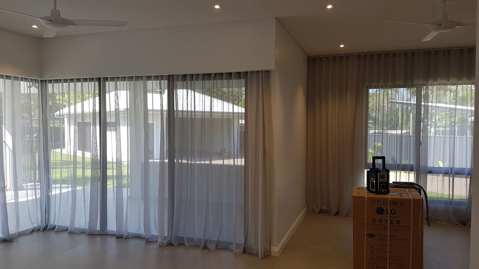 Curtains in Darwin Allabout Blinds
