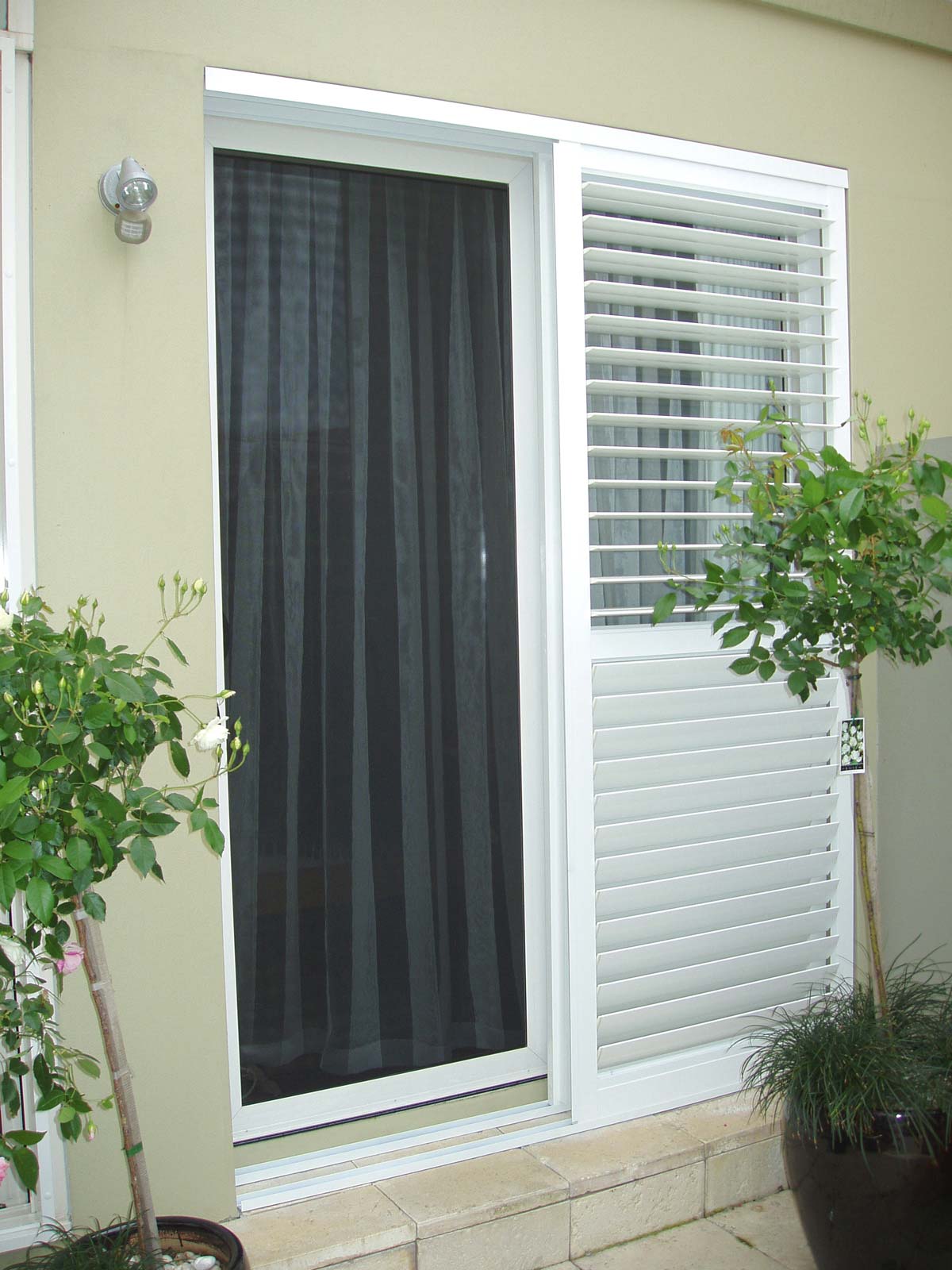 Plantation Shutters from Outside — Blinds Installation in Winnellie, NT