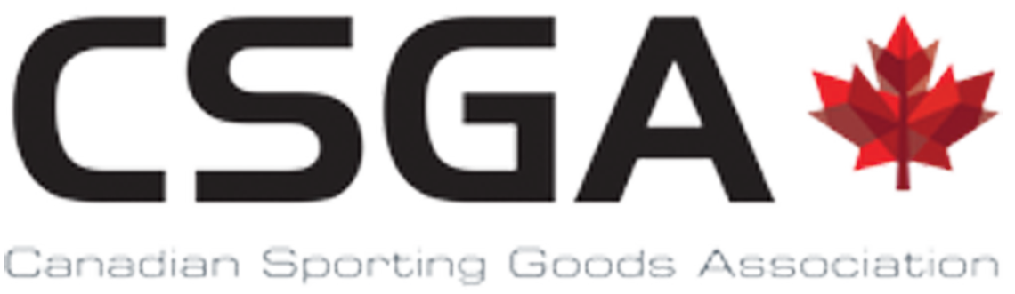 The logo for the canadian sporting goods association