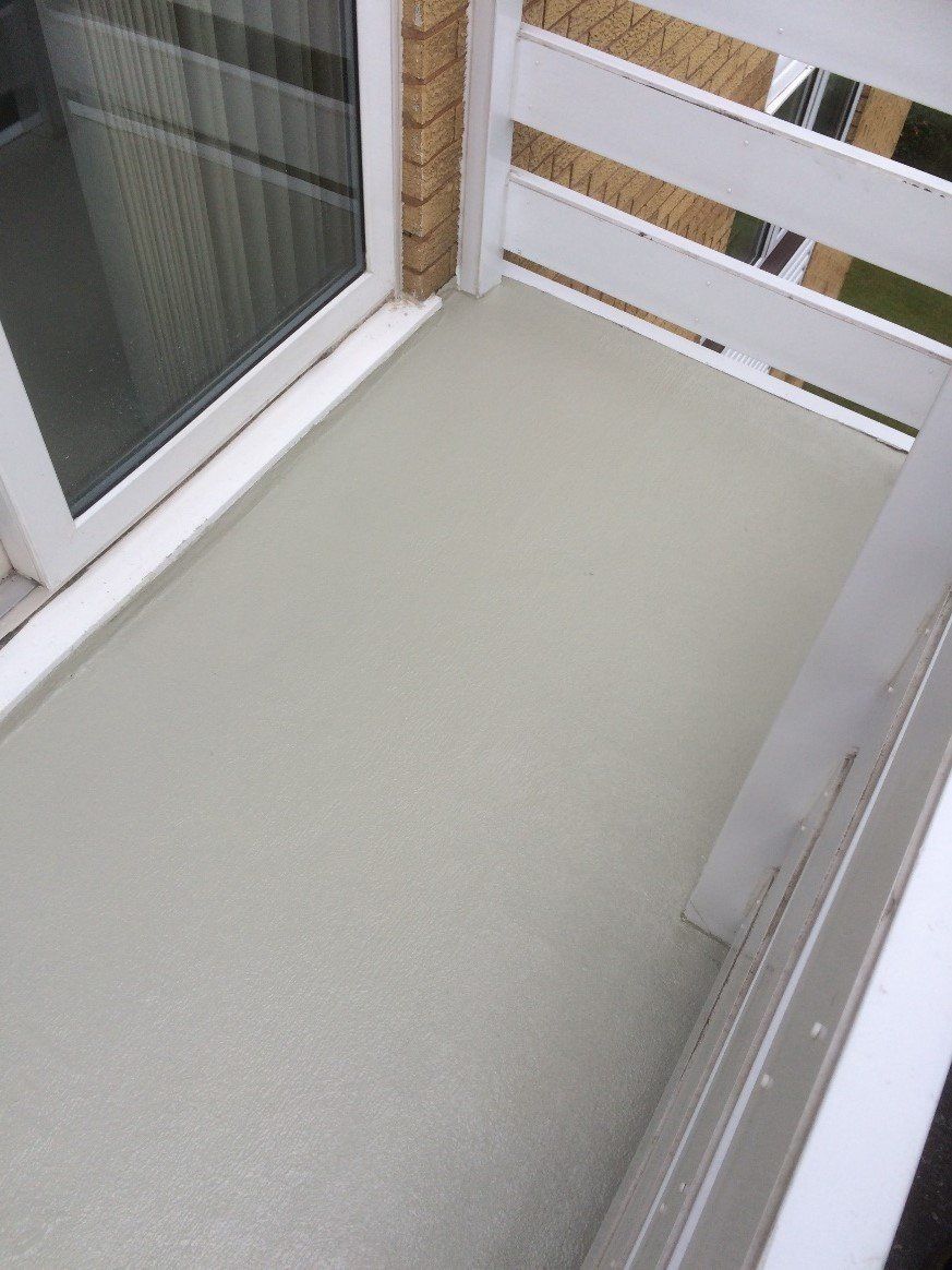 Kings court Wirral project Balcony Waterproofing