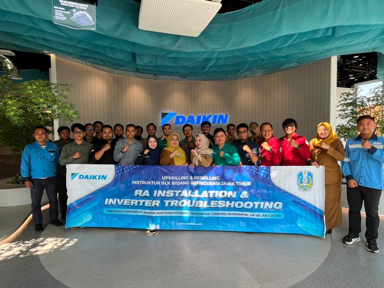 Kerja Bareng Disnakertrans Jawa Timur, Tingkatkan Kompetensi Instruktur