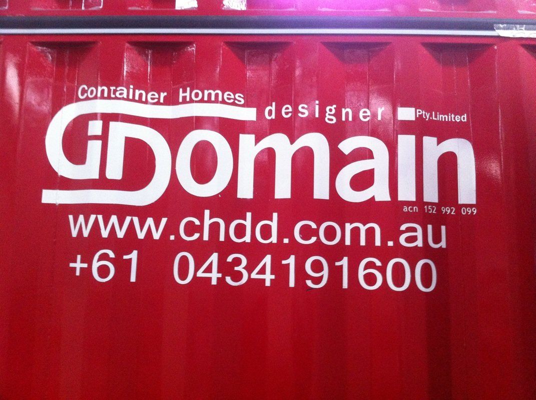 Red container with white text: 