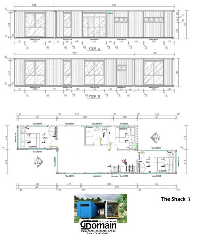 Architectural plans for 