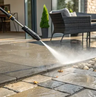 Deck and patio pressure cleaning in South Jersey removing buildup and restoring outdoor living spaces