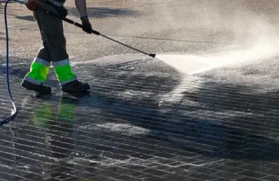 Driveway and sidewalk power washing in South Jersey improving outdoor surfaces with deep cleaning solutions