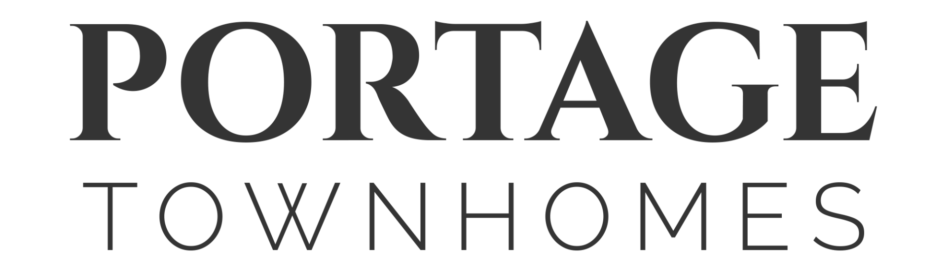 Portage Townhomes Logo