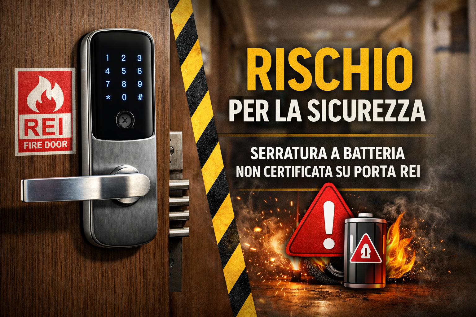 #PorteREI #DomoticaHotel #SicurezzaAntincendio #HospitalityTech #BuildingAutomation