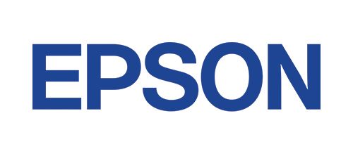The Epson logo: blue text on a white background.