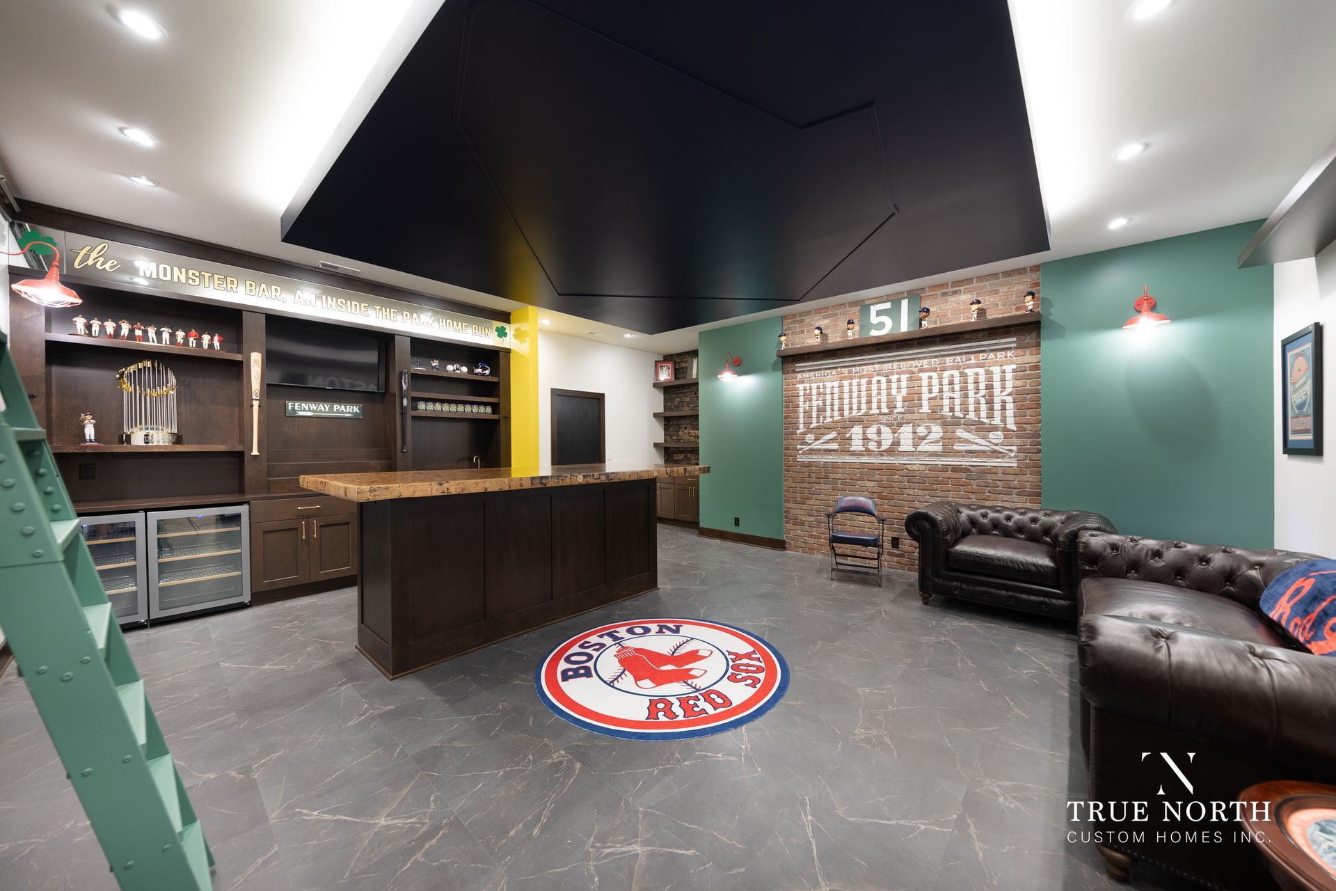 True North Custom Man Cave True North Custom Dream Home in Lincoln, Nebraska