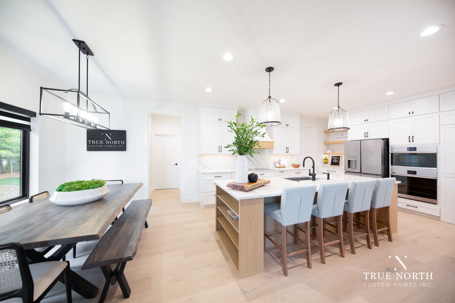 True North Custom Kitchen True North Custom Homes in Lincoln, Nebraska.