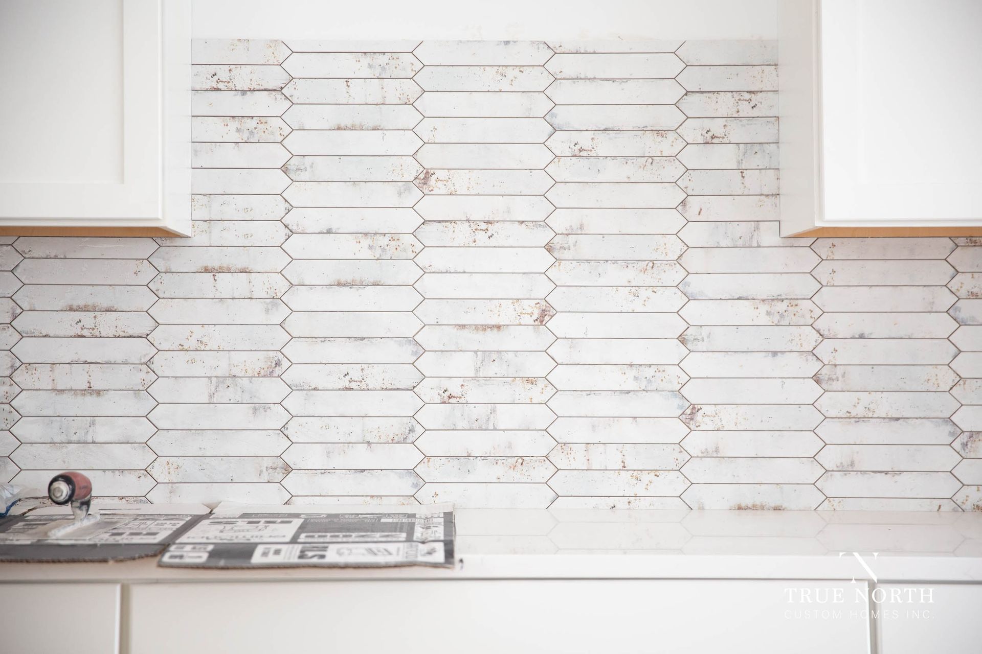 Kitchen Backsplash Tile Stylish Kitchen Backsplash Tile In A True North Custom Home.