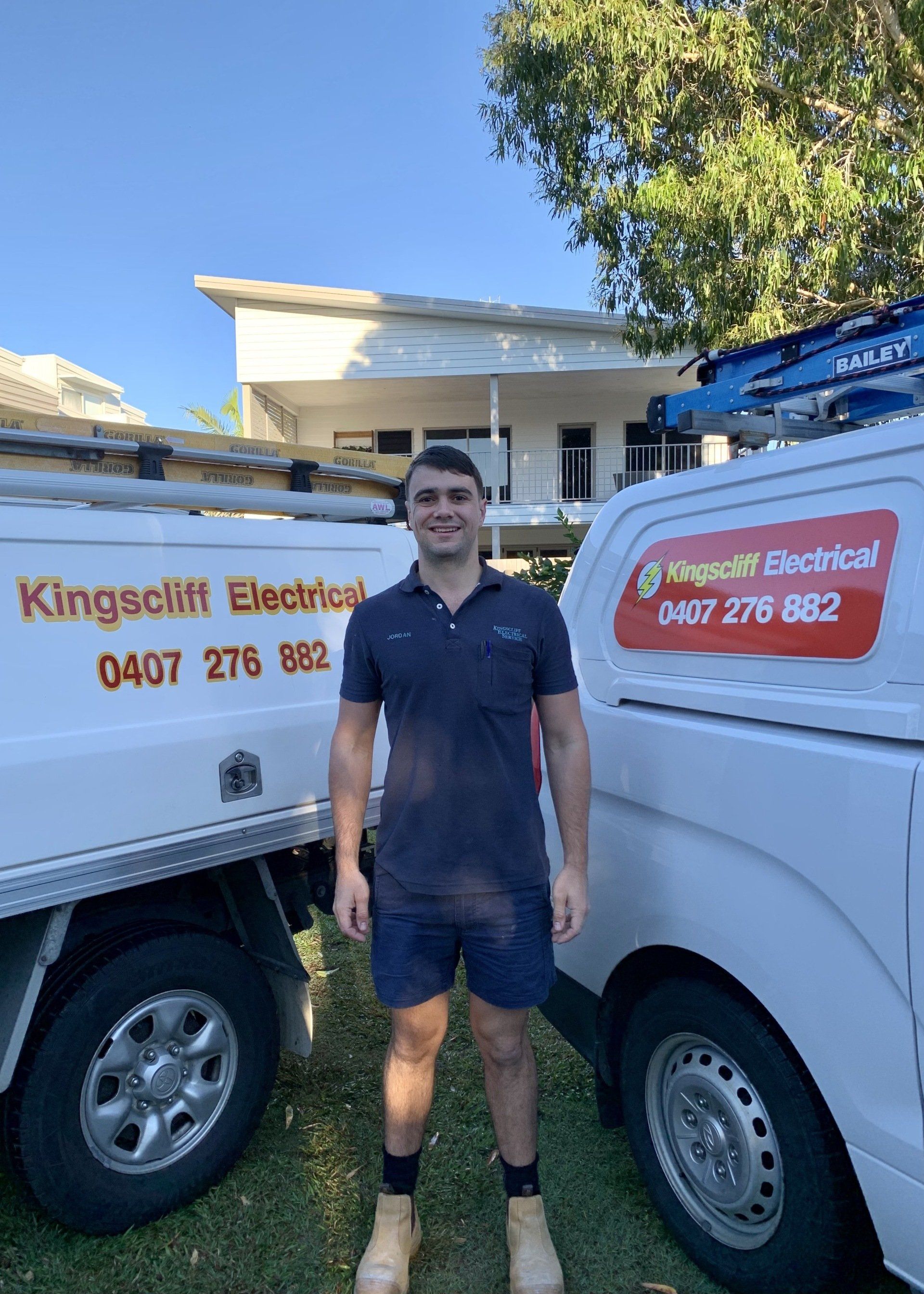 Jordan Work Vehicles — Electricians in Kingscliff, NSW