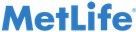 MetLife logo in blue text with a small green accent above the “i”