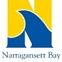 Narragansett Bay logo with a blue sailboat over a stylized sun and horizon lines