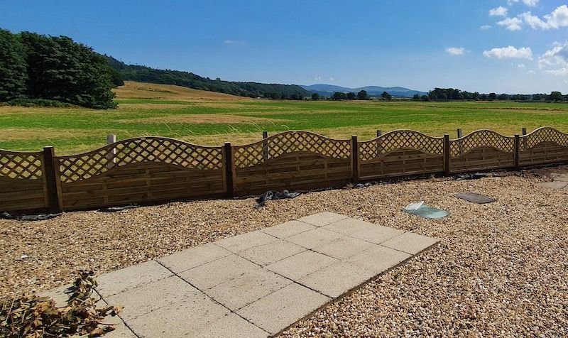 Garden fence specialists Newton Stewart J.A. Halkett & Son