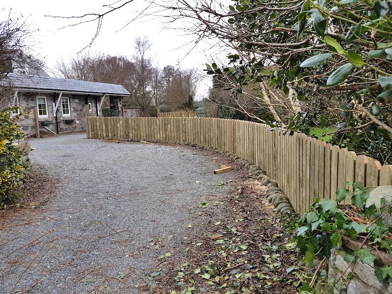 Garden fence specialists Newton Stewart J.A. Halkett & Son
