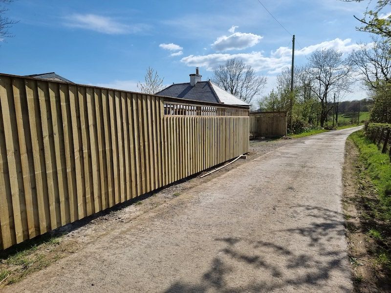 Garden fence specialists Newton Stewart J.A. Halkett & Son