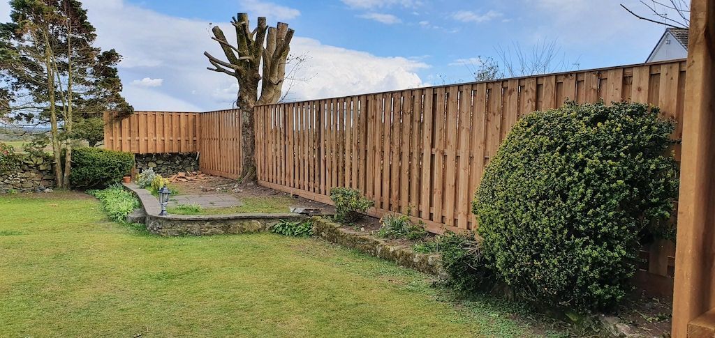 Garden fence specialists Newton Stewart J.A. Halkett & Son