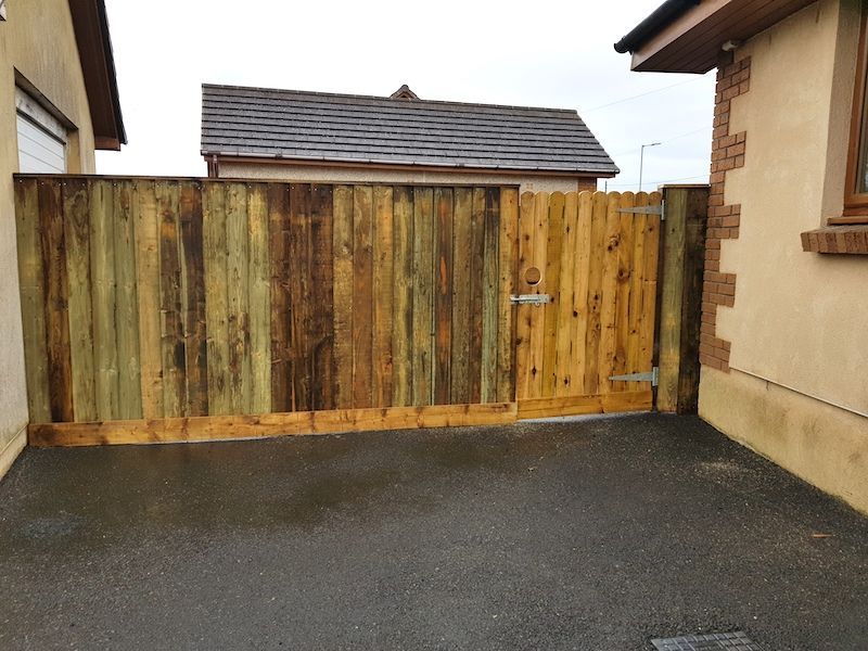 Quality wooden gates supplied and installed by J.A. Halkett & Son