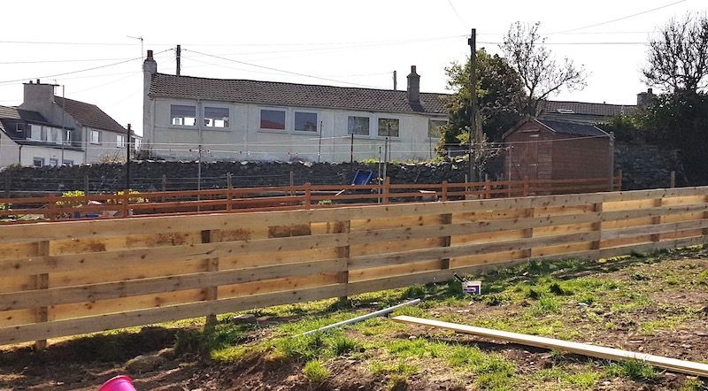 Garden fence specialists Newton Stewart J.A. Halkett & Son