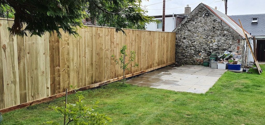 Garden fence specialists Newton Stewart J.A. Halkett & Son