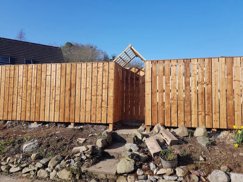 Garden fence specialists Newton Stewart J.A. Halkett & Son
