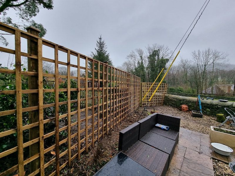 Garden fence specialists Newton Stewart J.A. Halkett & Son