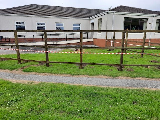 Fencing at The Coronation Day Centre Stranarer by J.A. Halkett & Son